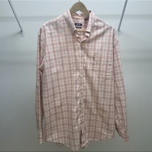 Men’s Large Izod Long Sleeve Button Down